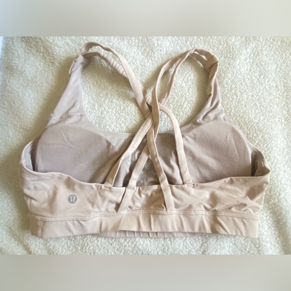 Lululemon Energy Bra Pale Pink 12 - Picture 1 of 6